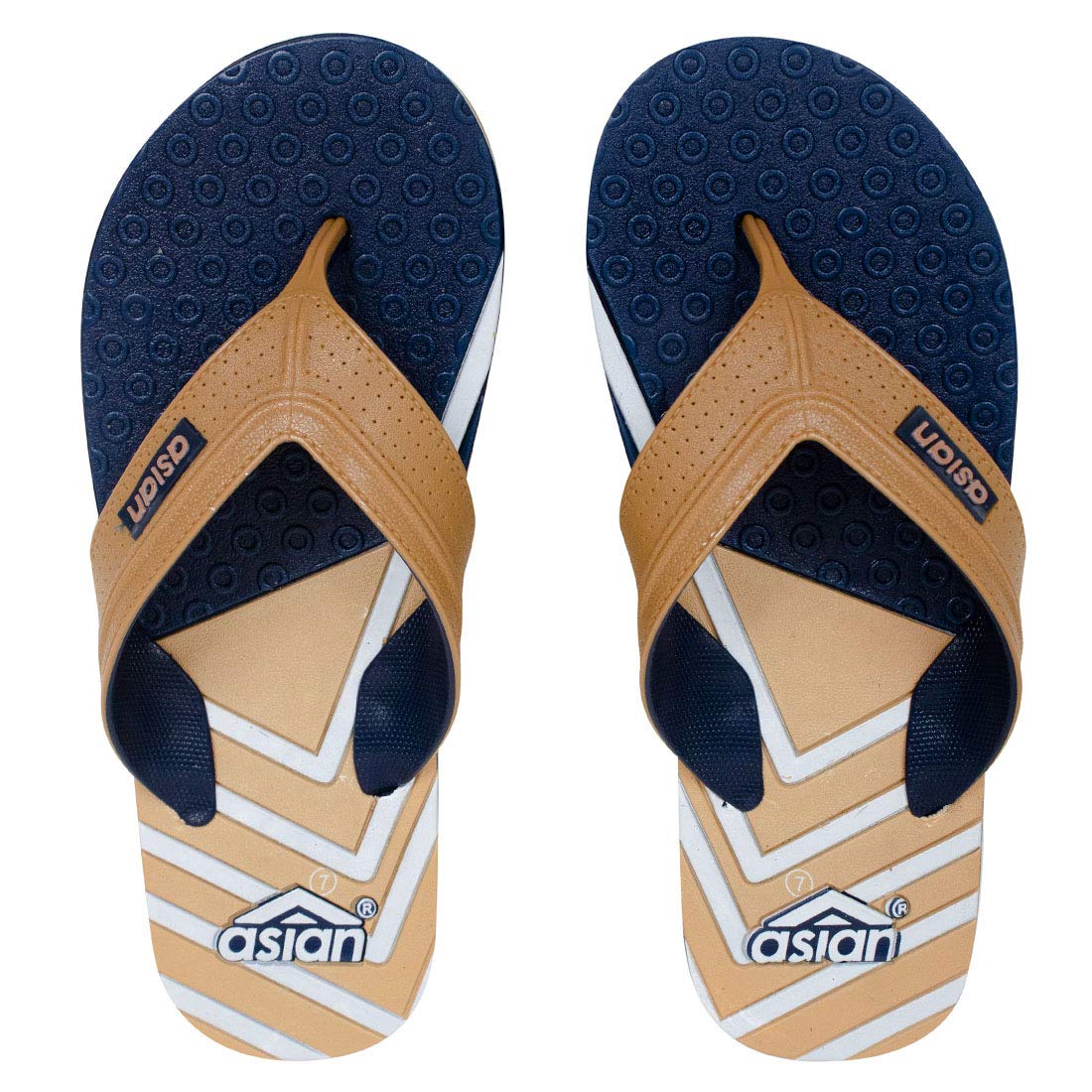Buy Asian Men's AHG201 Casual Slipper, Formal Slippers, Flipflops