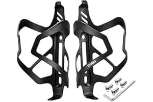 Corki Cycles Heavy Duty Bike Water Bottle Holder, Lightweight Aluminum Cage Shockproof Design for Road Mountain Gravel Bikes,