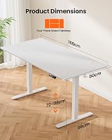 ErGear Electric Standing Desk 160x80cm with 4 Memory Panel Sit Stand view 6