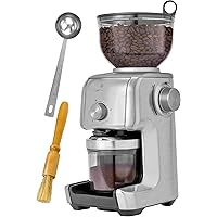 ChefWave Conical Burr Coffee Grinder - 16 Grind Settings Electric Coffee Bean Grinder - Die Cast Aluminum Housing…
