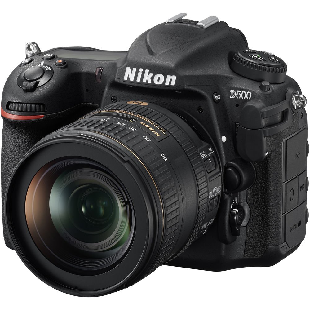 Nikon D500 DX-Format Digital SLR with 16-80mm ED VR