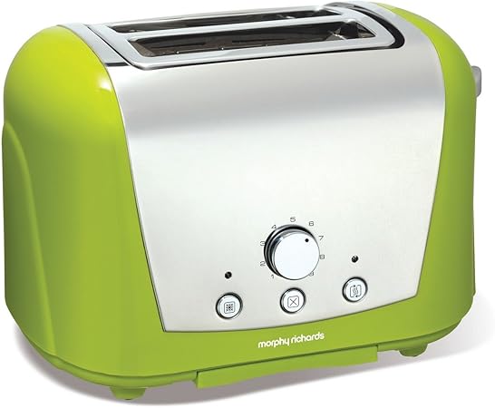 Morphy Richards Accents 2 Slice Toaster Lime Green Amazon Co Uk