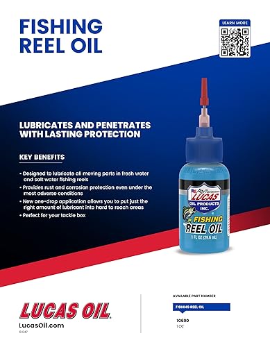Lucas Oil 10690 Fishing Reel Oil Ounce (Pack of 20) in Oman