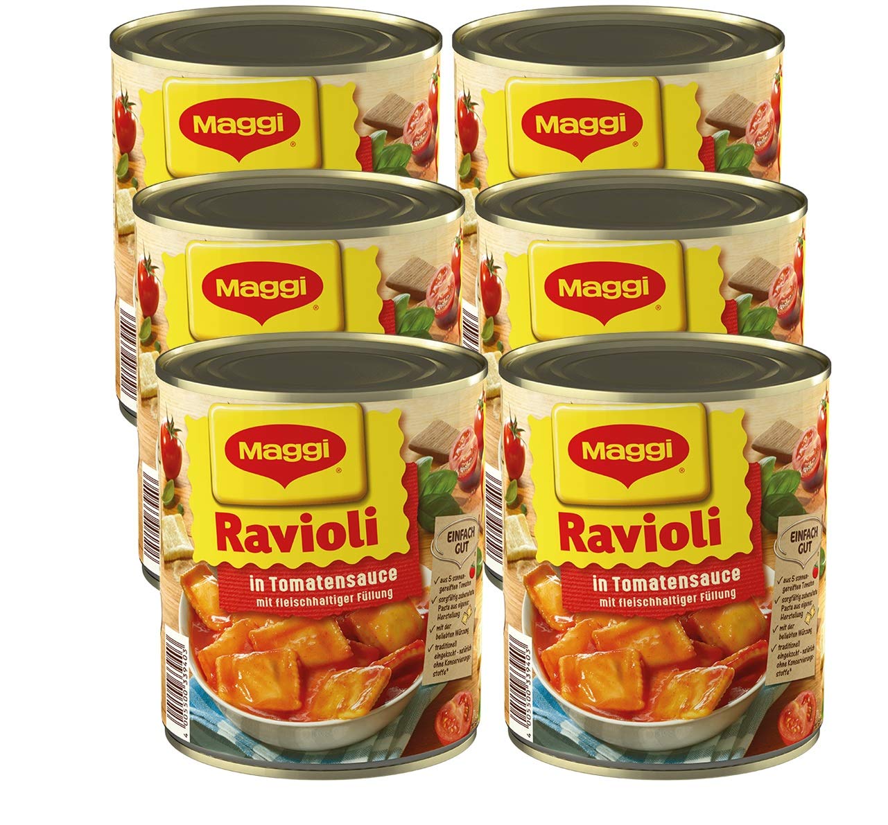 MAGGI Ravioli in Tomatensauce - Konserven haltbar