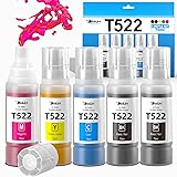 Xcinkjet 522 Ink Refill Bottles for Ecotank ET-2800