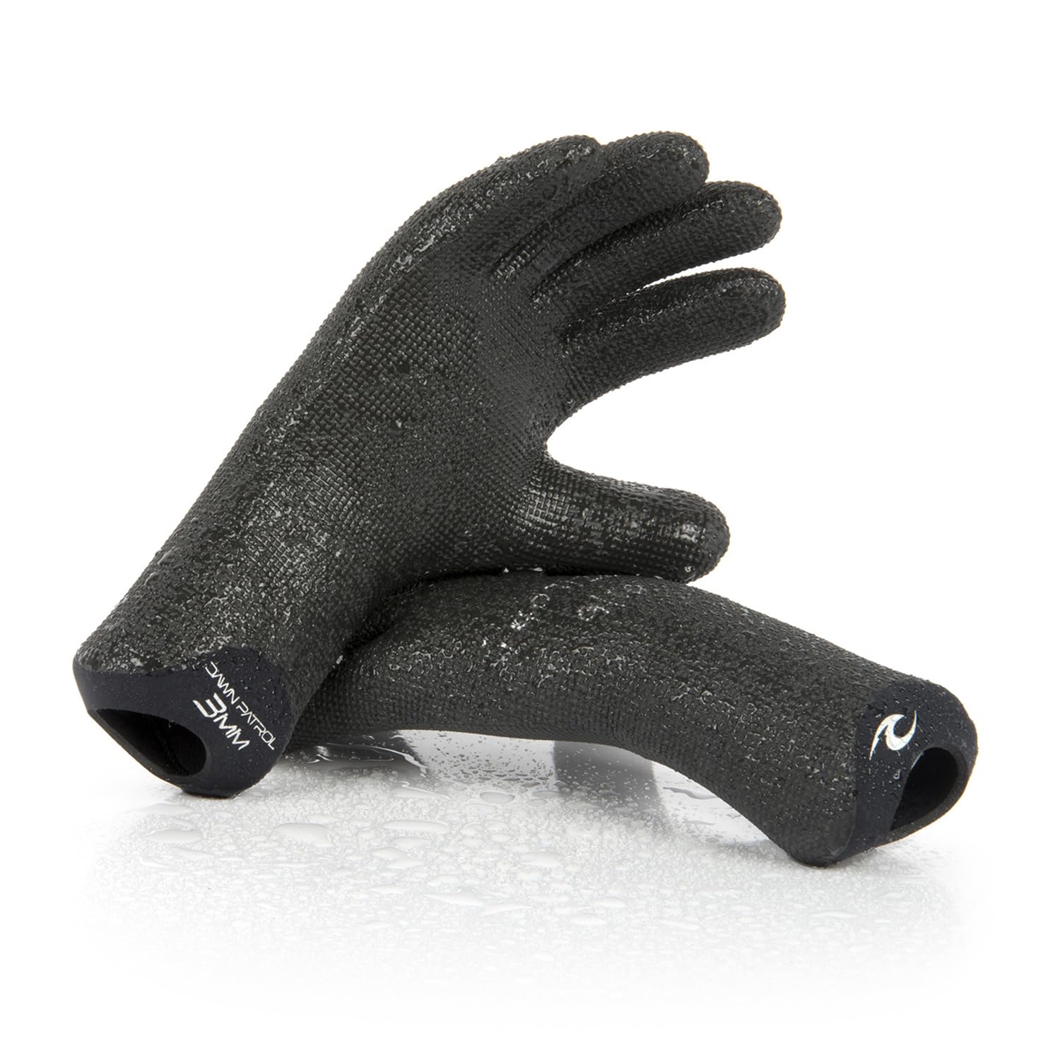 RIP CURL Dawn Patrol Junior 3mm Gloves - Adults Unisex - Durable Shark Skin Mesh and Non Slip Palm Kayak or Kayaking