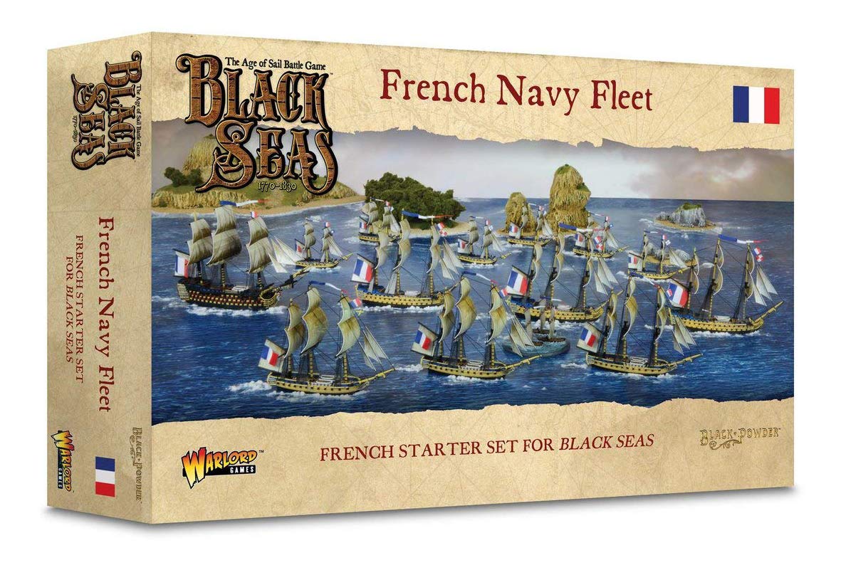 Warlord Games Black Seas: French Navy Fleet (1770-1830)
