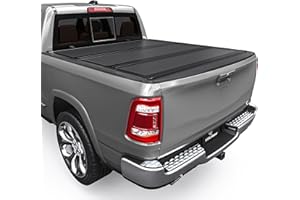 YITAMOTOR Low-Profile Hard Tri-Fold Truck Bed Tonneau Cover Compatible with Dodge Ram 2500 3500 2010-2026 with 6.4 ft Bed Without Rambox