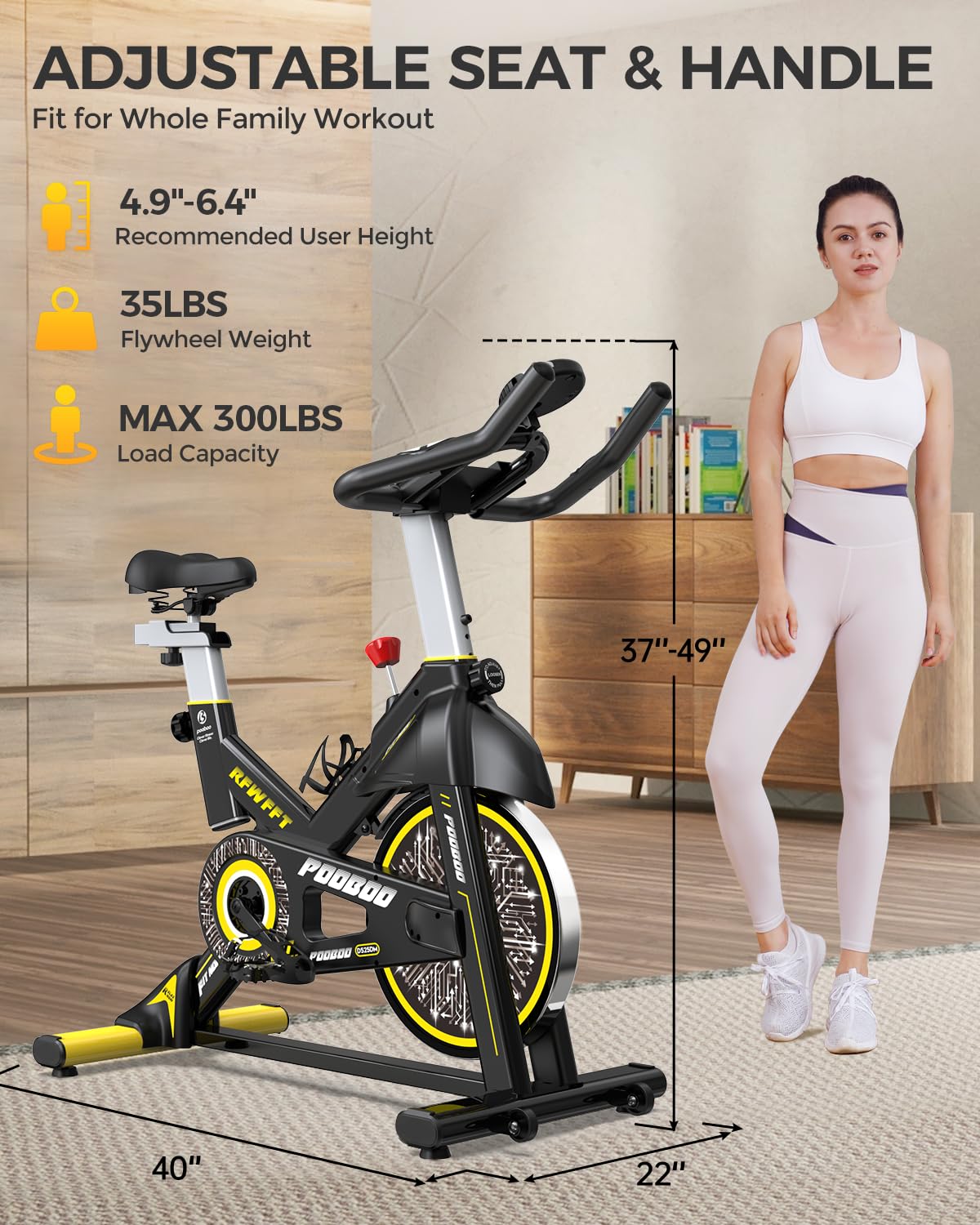 Indoor Cycling Interactive Exercise Bike Stationary Bikes For Home