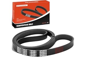 A-Premium Engine Serpentine Drive Belt Compatible with Ford, Ram, Jeep, Dodge, Chrysler, Volkswagen, Saab, Saturn, Mack & Cad