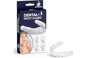DR. TAYLOR'S RETAINER CLEANER Dr. Taylor’s Dental Night Guard for Teeth Grinding, TMJ Relief – Economical Option. Dentist Selected Mouth Guard for Bruxism, Clenching, Jaw Pain – Custom Fit, Comfortable, BPA-Free – for Men & Women