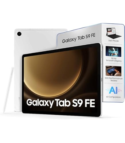 SAMSUNG Galaxy Tab S9 Fe (Sm-X510) W/S Pen, 256 Gb 8 Gb Ram