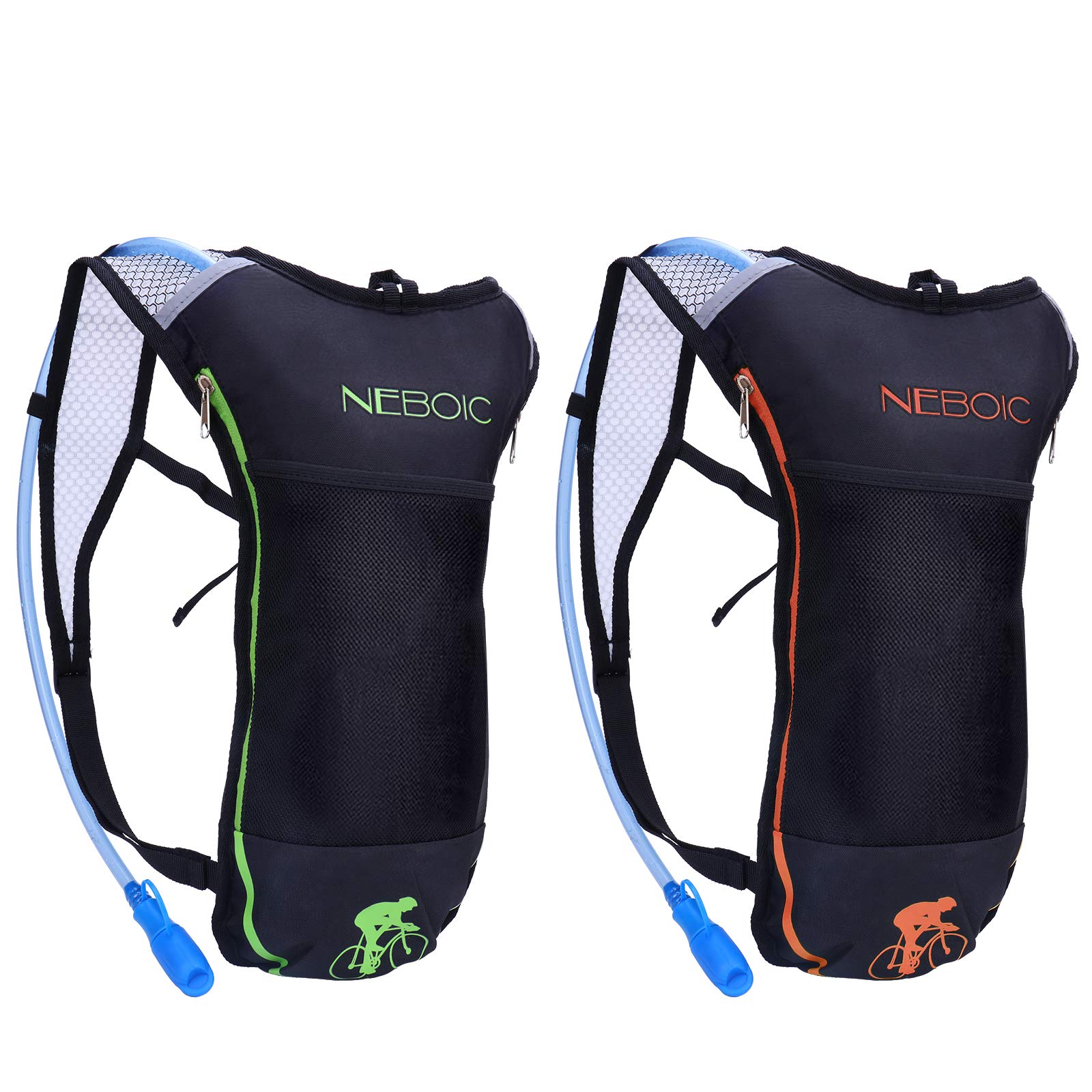 Neboic 2Pack Hydration Backpack Pack with 2L