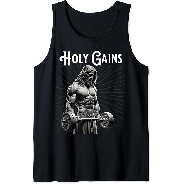 THE BONEZ JESUSタンクトップ XL rize Amazon.com: Gym Lifting Ripped Muscles He is Rizzin Jesus