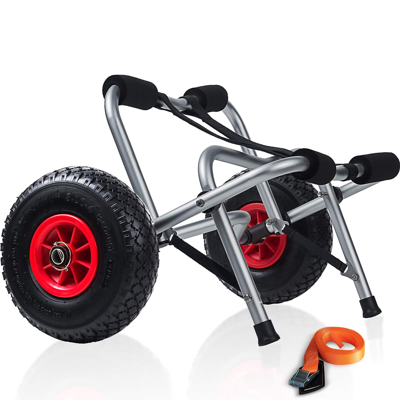 Kayak Cart Dolly Wheels Trolley Kayaking Accessories Best for Beach