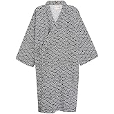 SIQITECHNO Men Kimono Robe Cotton Yukata Spa Sauna Bathrobe Sleepwear Japanese Kimono for Women Loungewear Nightgown Dressing