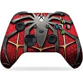 Spiider-Man Red Custom X-box Controller Wireless compatible with X-box One/Series X/S by DreamController | Proudly Customized in USA with Permanent HYDRO-DIP Printing (NOT JUST A SKIN)