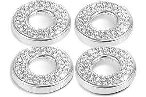 Mearo Bling Car Door Lock Accessories Door Lock, Bling Inner Car Door Locks Cover Stickers, Cars Doors Locks Pin Caps for C C