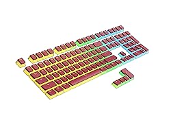 Ranked Pudding PBT Keycaps | 112 Double Shot