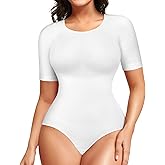 BRABIC Womens Bodysuit Shapewear for Tummy Control Seamless Sleeveless Tank Tops Body Shaper
