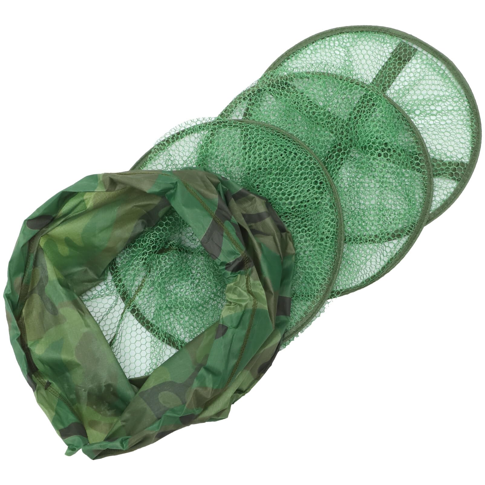 Gatuida Fishing Guard Netting Fishing Basket Ground Peg Design for Freshwater Use Quick Drying Thickened Coating to Secure Fish