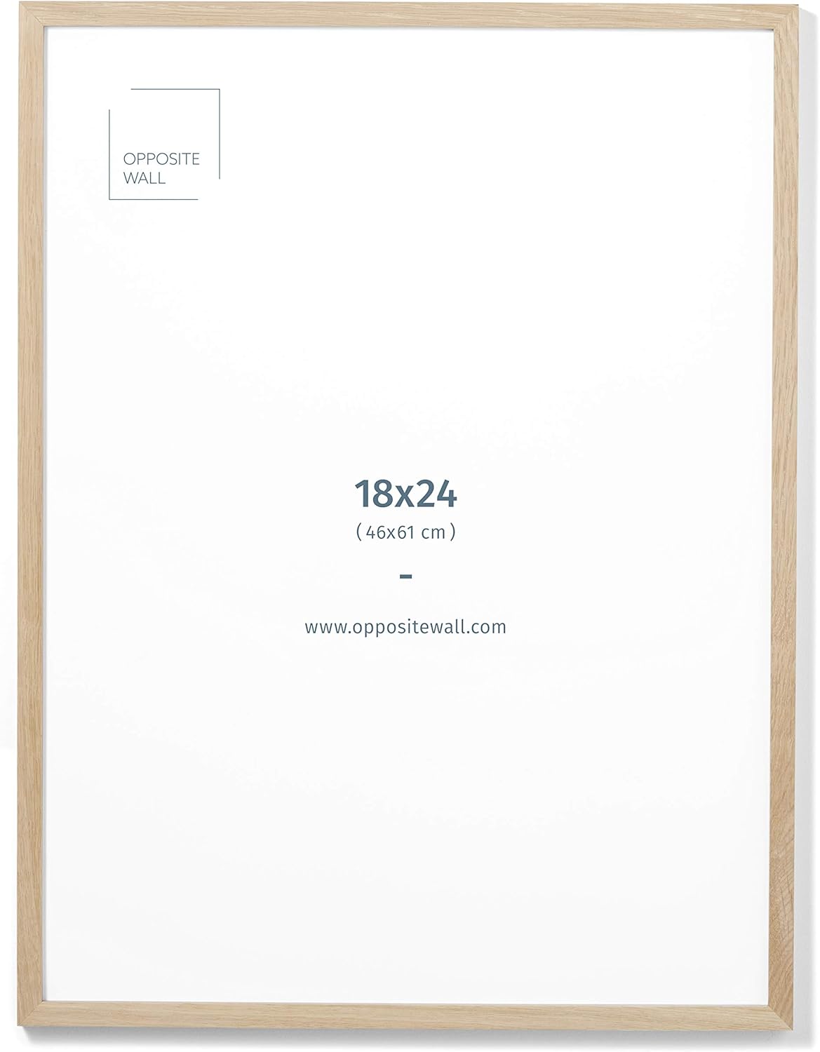 Download White Solid Oak Wood Picture Frame Poster Frame Wall Photo Frame 11x17 In 28x43 Cm Poster Frames Photo Frames One Acleaning Com