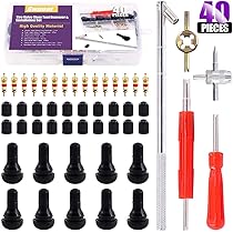 Kit Extracteur De Valve 3-en-1 Pour Pneus Voiture/moto - Double Face Et 4 Voies, Anti-rayure, Alliage Résistant