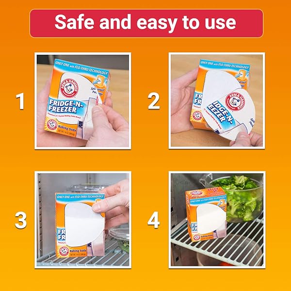 ARM & HAMMER – 1155 FRIDGE-N-FREEZER BAKING SODA, 14 OZ, MULTI