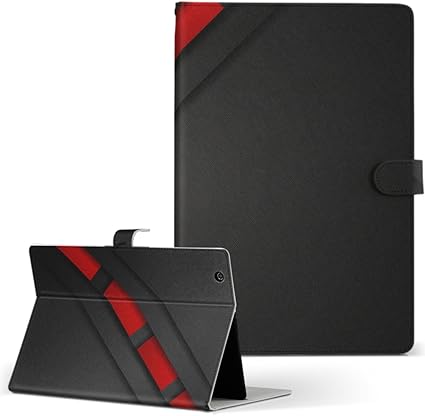 Amazon Igcase Bluedot ブルードット Bnt 791w タブレット 手帳型 タブレットケース タブレットカバー カバー レザー ケース 手帳タイプ フリップ ダイアリー 二つ折り 直接貼りつけタイプ クール 黒 ブラック 赤 レッド 模様 スマコレ タブレットケース 通販
