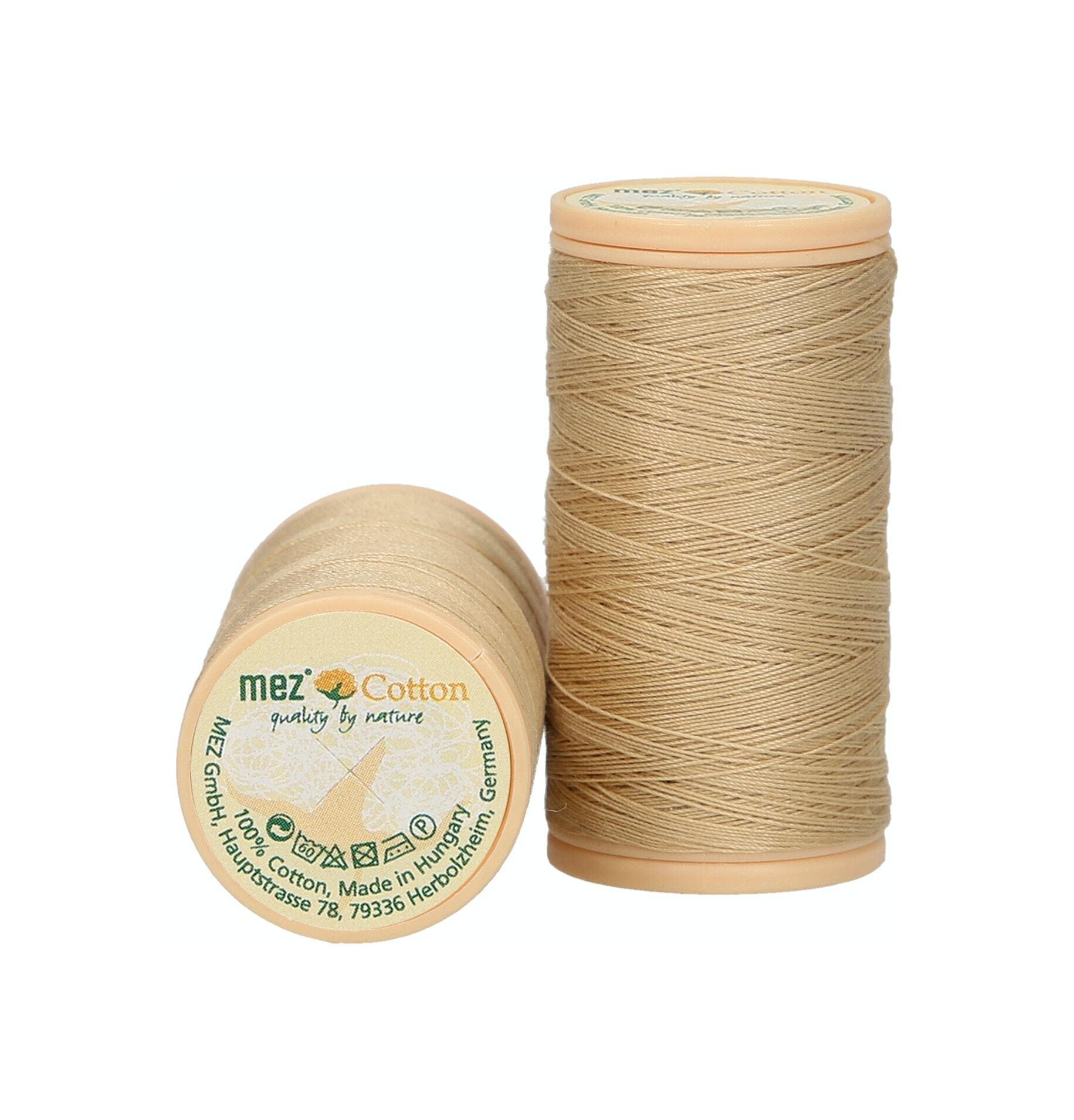 MEZ 4661050-03421 Sewing Thread, 100% Cotton, 3421, Thickness 50, 100 m, 9 g