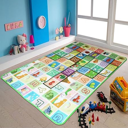 Vmore Double-side Water Resistant Baby Play Crawl Baby Mat (Large)