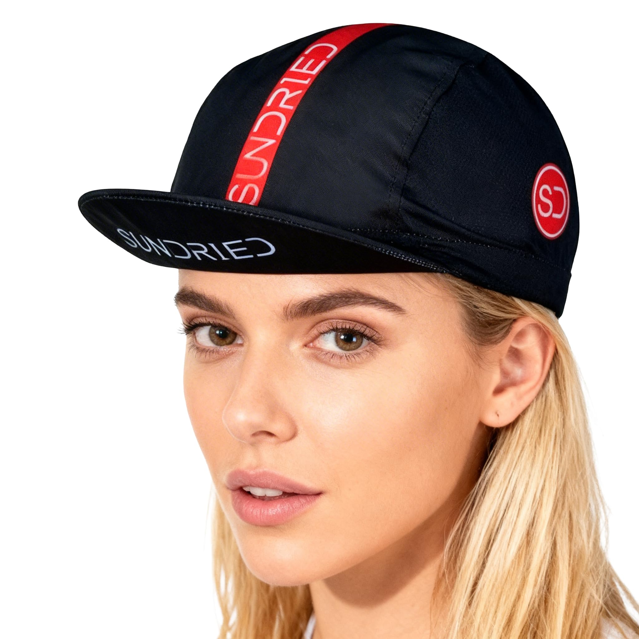 Sundried Cycling Cap - Under Helmet Skull Cap, Bicycle Hat & Cycle Accessories (Black)