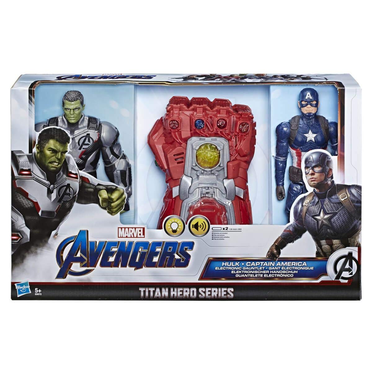 Marvel Avengers Electronic Gauntlet Hulk & Captain America