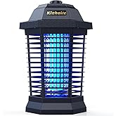 Klahaite Bug Zapper Outdoor, Mosquito Zapper Indoor, Electric Fly Zapper, Fly Trap, Insect Trap for Garden Backyard Patio, Bl