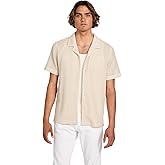 Guess Mens Short Sleeve Larson Knit Shirt