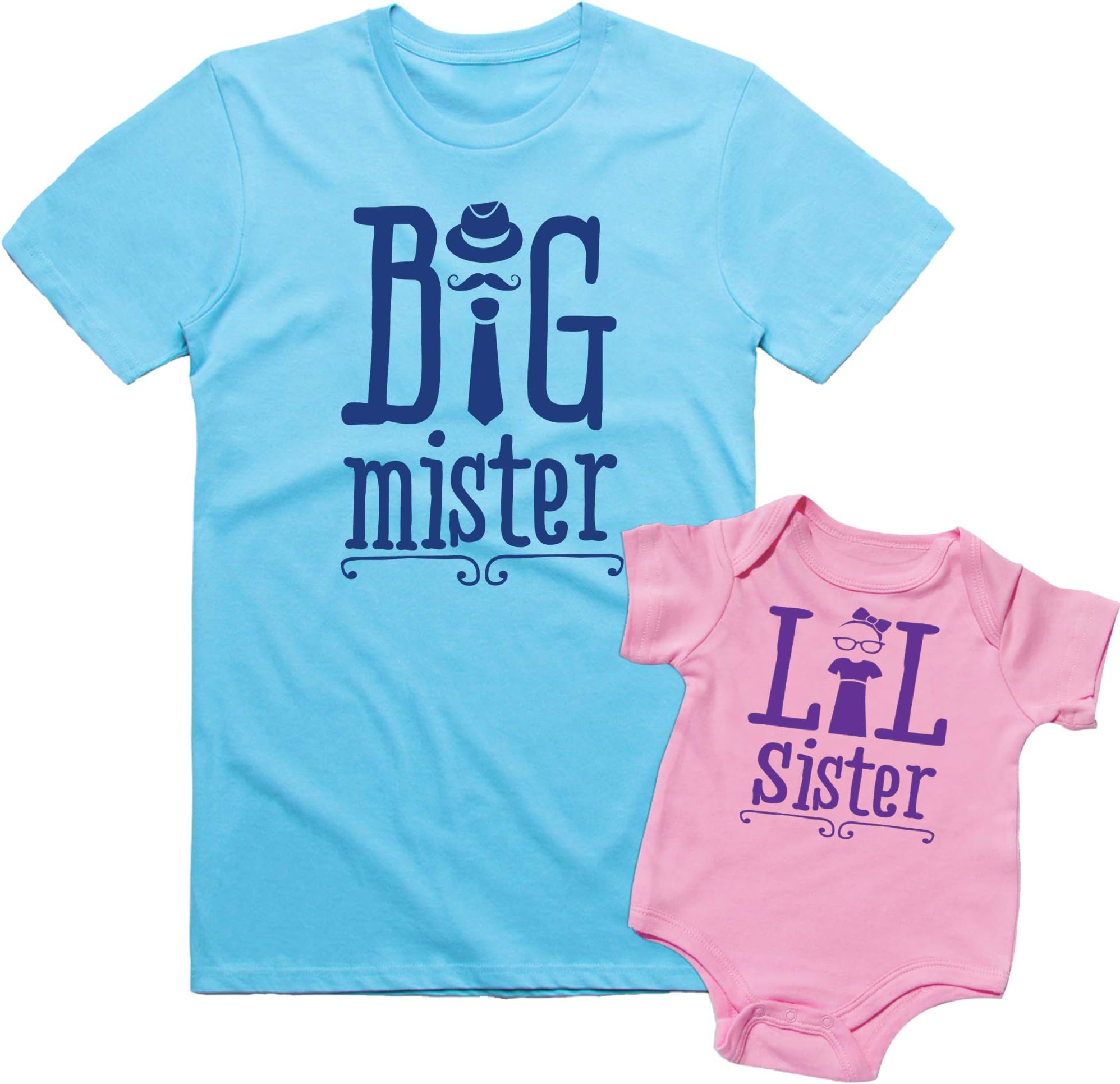 Texas Tees, Big Sister to A Little Mister Shirt, Sibling Shirts,