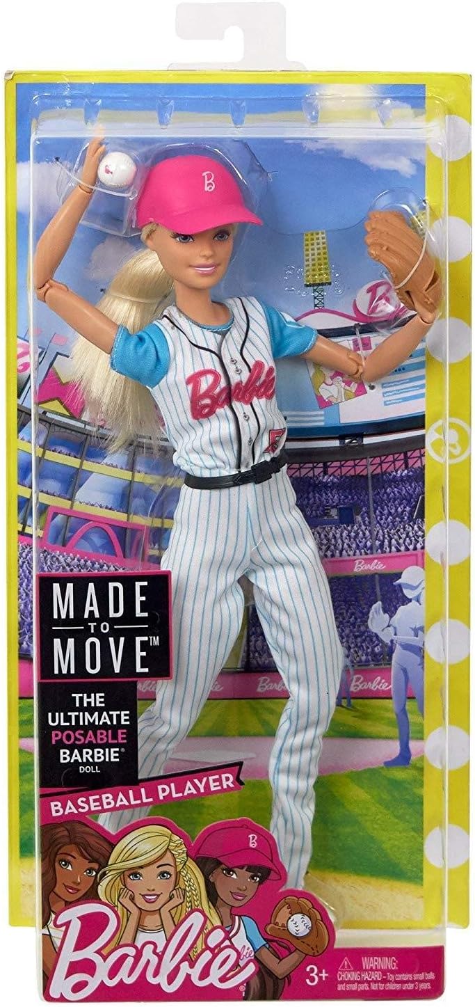 barbie made to move baseball