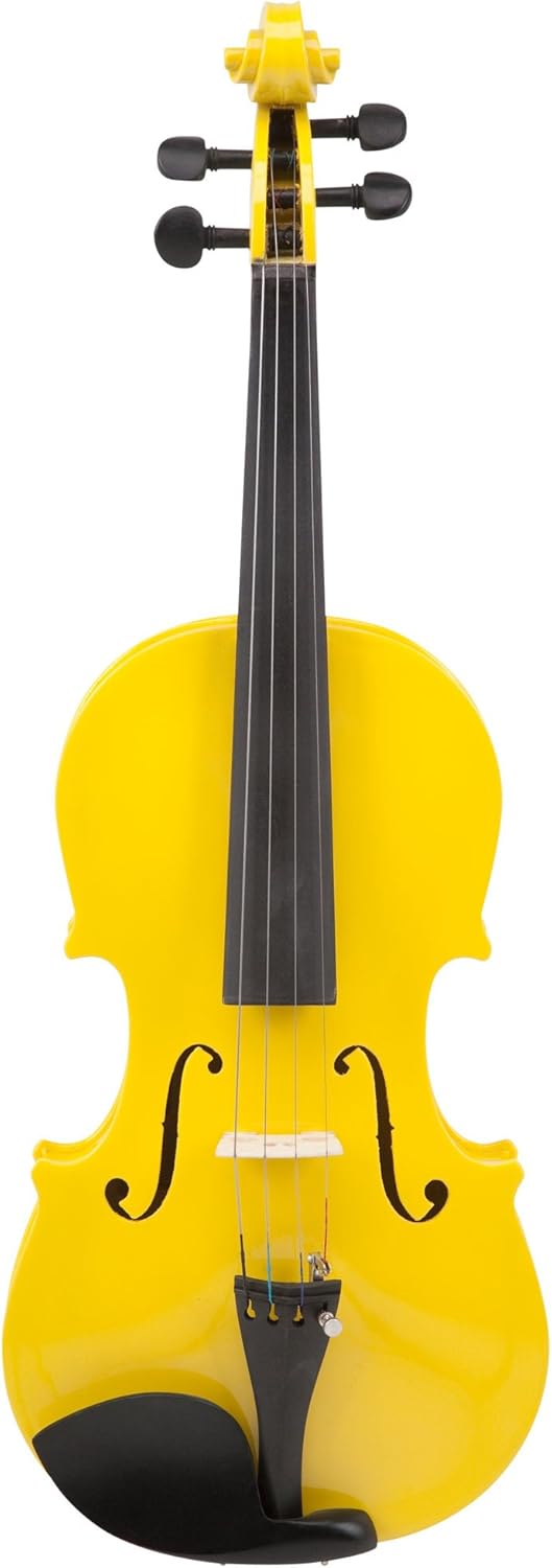 Le'Var VLNLV100YLW 4/4 Student Violin OutfitMellow Yellow Amazon.ca