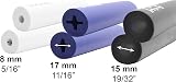 PEPE Mobility Foam Handle Grips Pack of 6 Non Slip Easy Grip Aids view 3