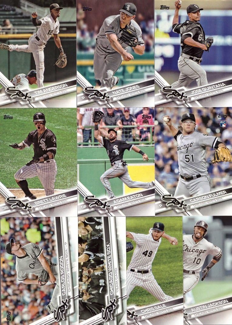 2017 Topps Series 1 Chicago White Sox Baseball Card Team