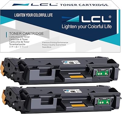 LCL 2PK Black Toner Cartridge 106R04347 for Xerox B205 B210 B215 Series
