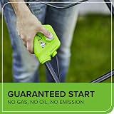 Greenworks 40V Cordless Lawn Mower 41cm 50L Battery 2x2Ah & Charger view 4