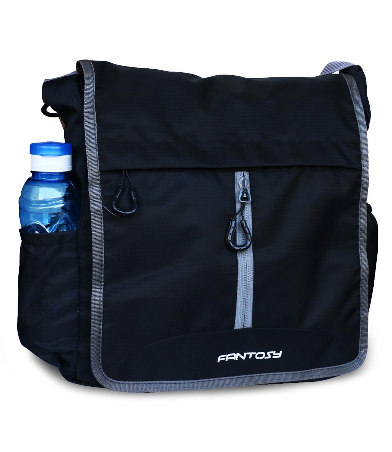 fantosy men black polyester sidebag