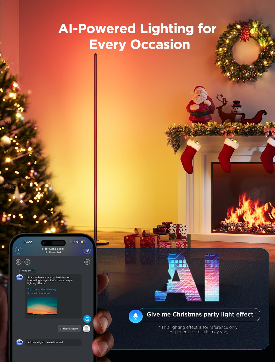 Smart Corner Floor Lamp