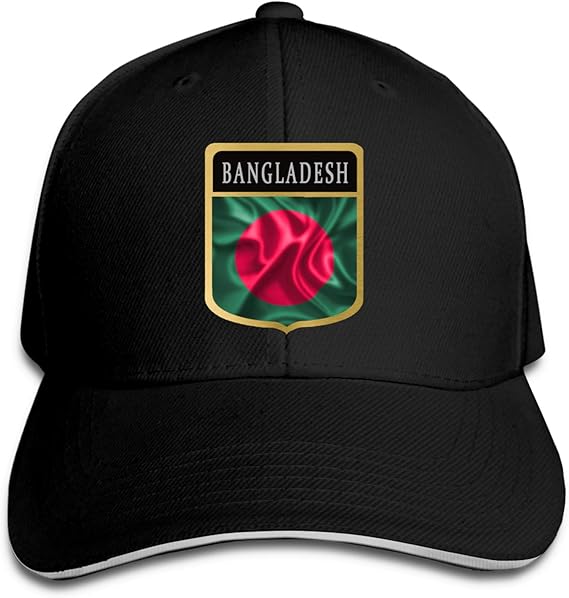 Bangladesh Flag Shield Adjustable Baseball Caps Casquette Hats Sun Hat