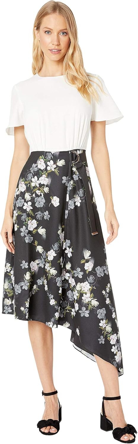 Amazon Ted Baker テッドベーカー トップス サイズ 5 Us12 Xonesize ワンピース Mirri Opal Mockable Short Sleeve Dress Ivory レディース 並行輸入品 ワンピース チュニック 通販