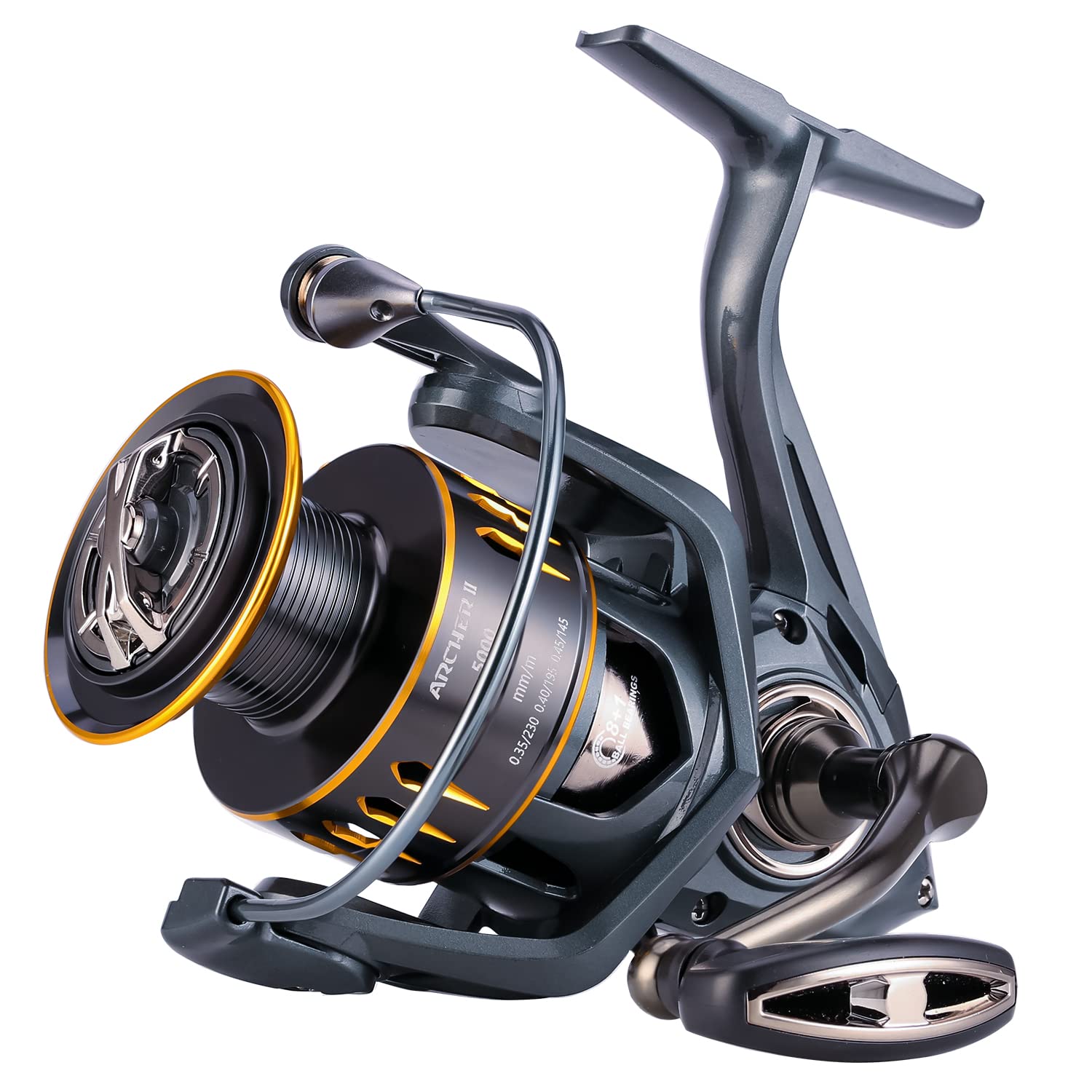 Seaknight ARCHER II Spinning Reel Freshwater 4.9:1 5.2:1 8+1BB Ultralight Carp Fishing Reel 2000 3000 4000 5000 6000 Max Drag 29LB