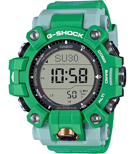 Amazon.com: Casio Wristwatch GW-9500TLC-1JR, MUDMAN Radio Solar