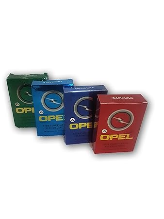 Opel Gold Plastic Playing Cards - Pack of 4