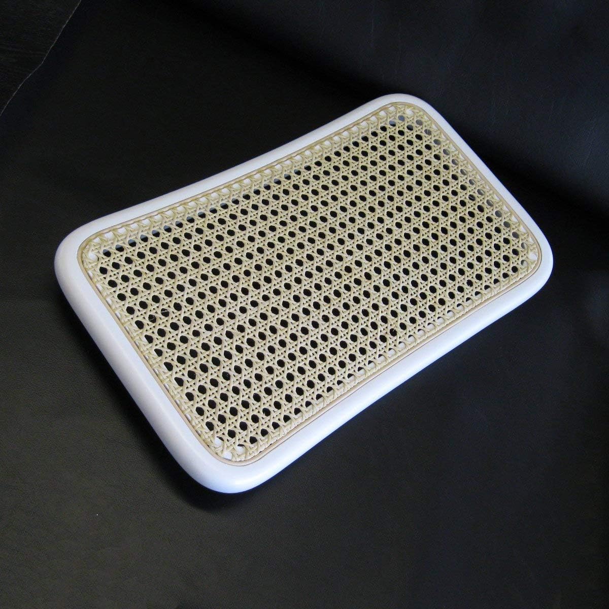 Marcel Breuer Cesca Chair Replacement Cane Back Backrest in White (Made in Italy; NO Holes)